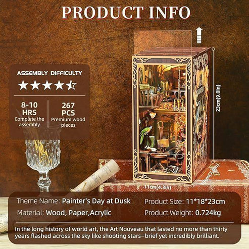 Painter’s Day at Dusk